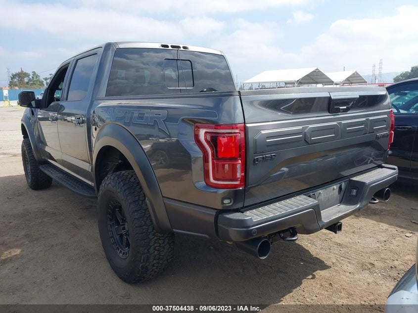 VIN 1FTFW1RG8JFD73591 2018 FORD F-150 RAPTOR