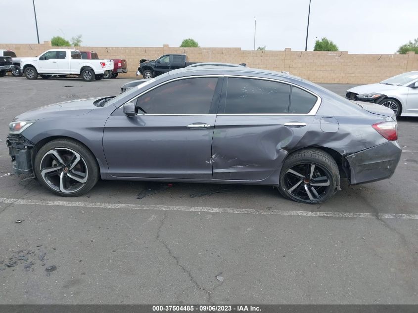 2015 HONDA ACCORD SEDAN EX-L - 1HGCR3F8XFA036316