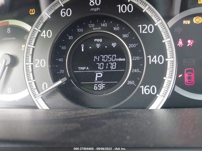 2015 HONDA ACCORD SEDAN EX-L - 1HGCR3F8XFA036316