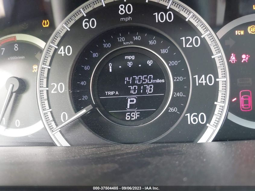 2015 HONDA ACCORD SEDAN EX-L - 1HGCR3F8XFA036316