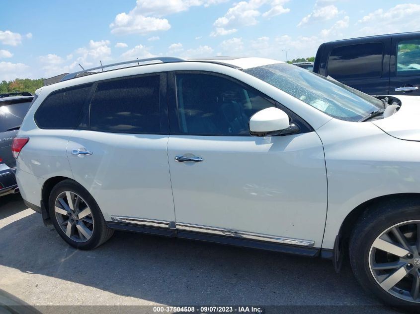 2015 NISSAN PATHFINDER PLATINUM - 5N1AR2MNXFC662053