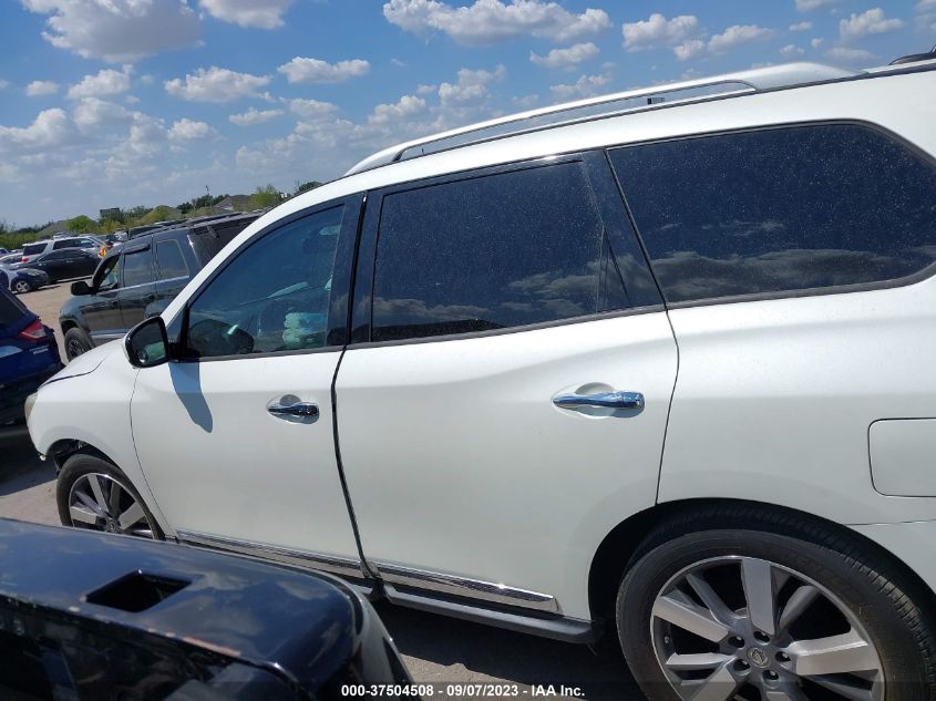 2015 NISSAN PATHFINDER PLATINUM - 5N1AR2MNXFC662053