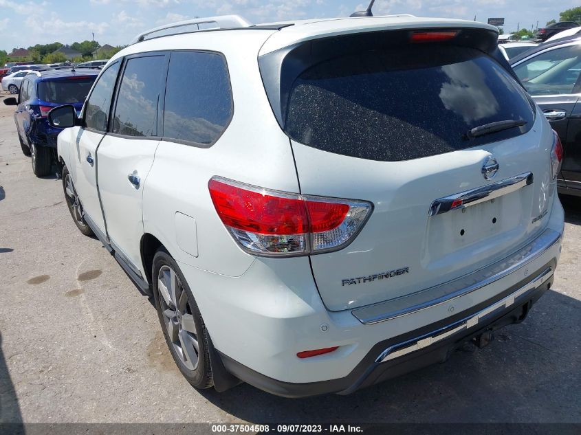 2015 NISSAN PATHFINDER PLATINUM - 5N1AR2MNXFC662053