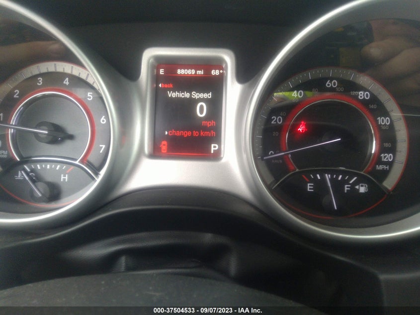 VIN 3C4PDDEGXHT600412 2017 DODGE JOURNEY GT