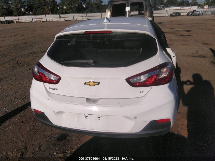 VIN 3G1BE6SM8KS522697 2019 CHEVROLET CRUZE LT