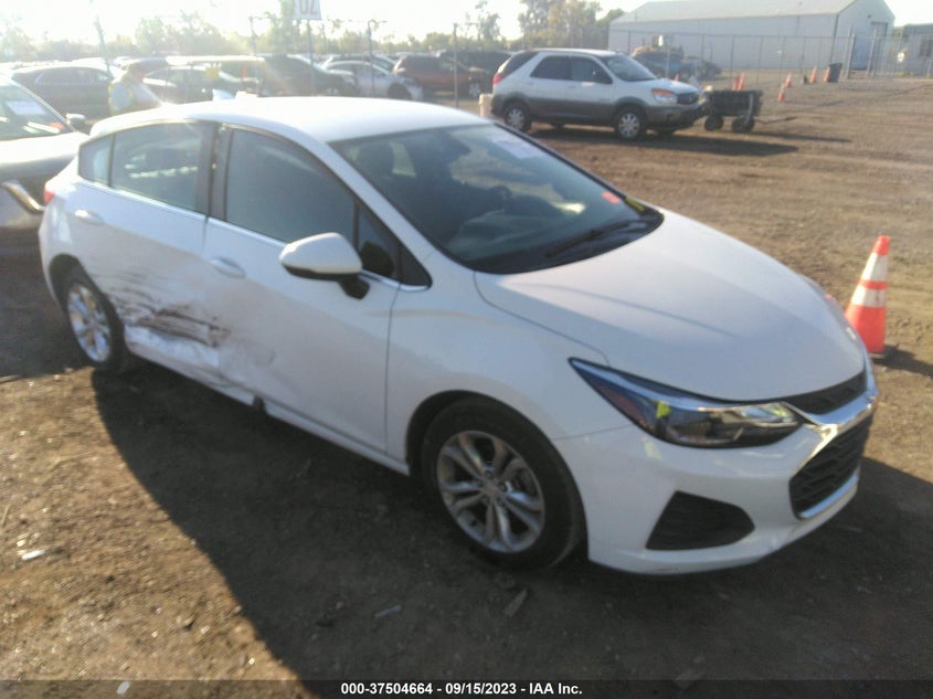 VIN 3G1BE6SM8KS522697 2019 CHEVROLET CRUZE LT