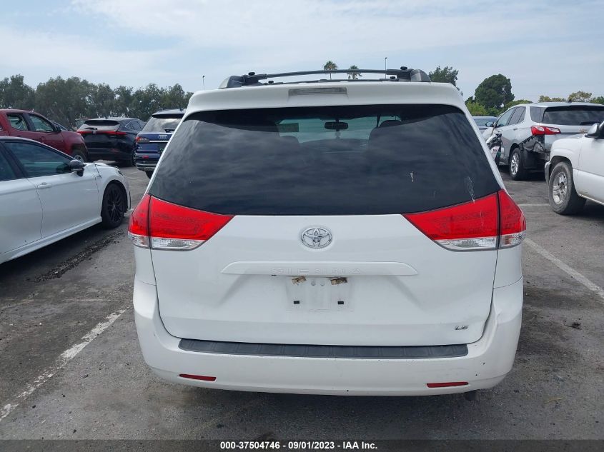 2014 TOYOTA SIENNA LE - 5TDKK3DC1ES446834