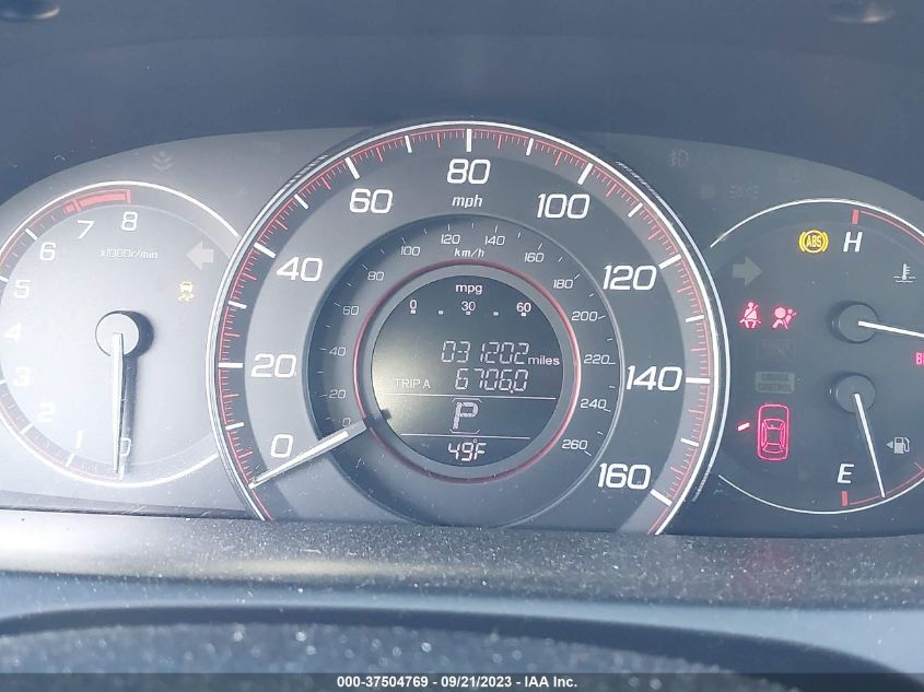 2015 HONDA ACCORD SEDAN SPORT 1HGCR2F5XFA238993
