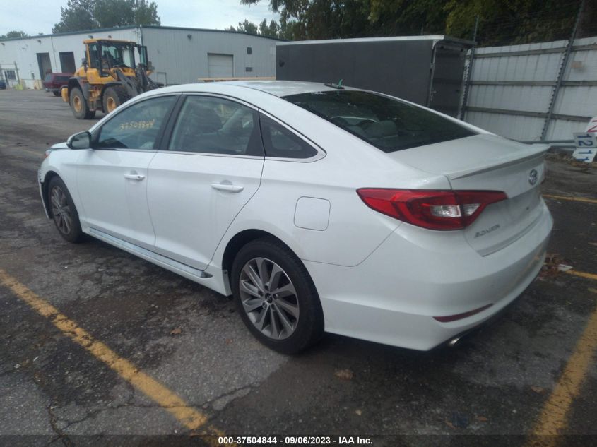 2016 HYUNDAI SONATA 2.4L SPORT - 5NPE34AFXGH430087