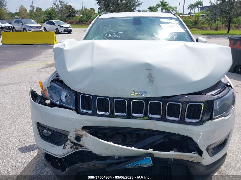 2021 JEEP COMPASS LATITUDE - 3C4NJDBB9MT598994