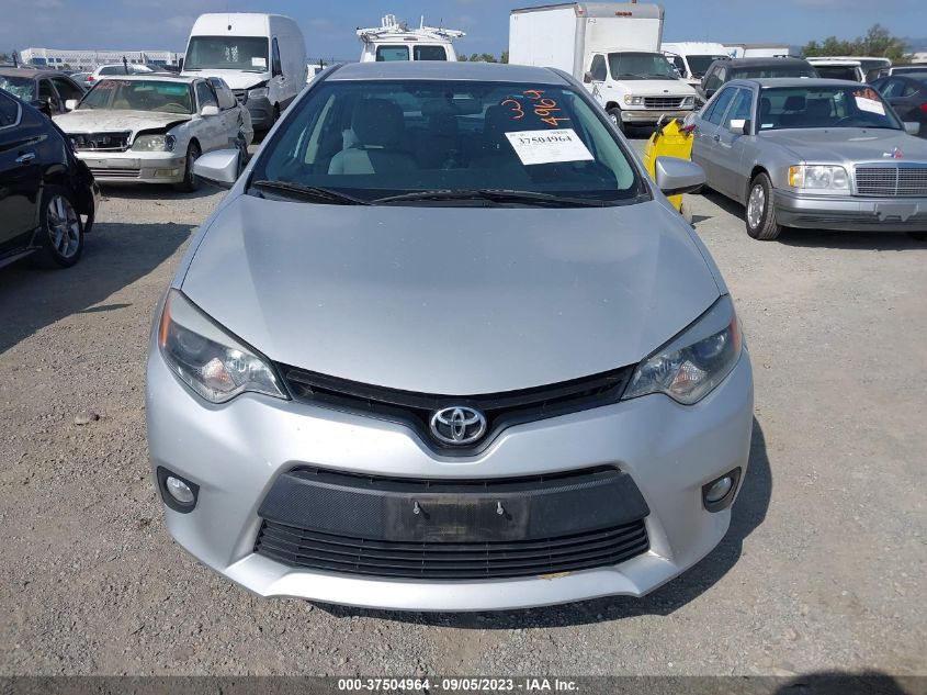 2014 TOYOTA COROLLA L/LE/S/S PLUS/LE PLUS - 5YFBURHE7EP108534