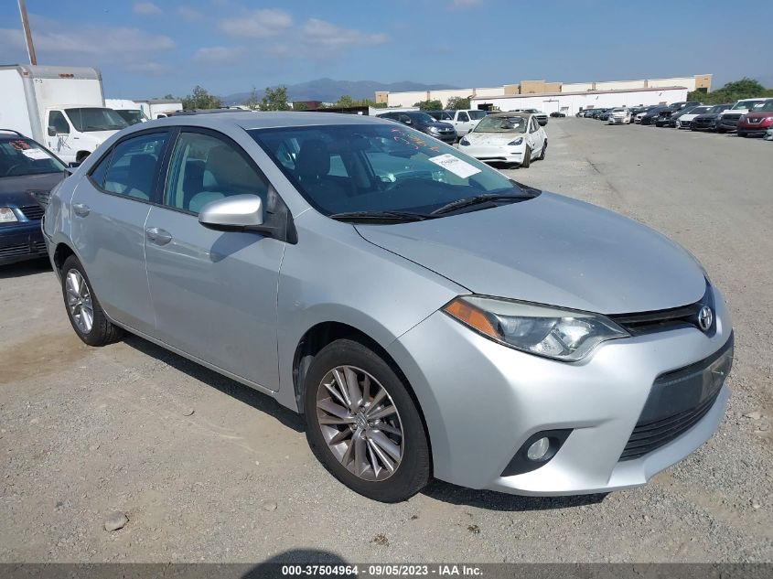 2014 TOYOTA COROLLA L/LE/S/S PLUS/LE PLUS - 5YFBURHE7EP108534