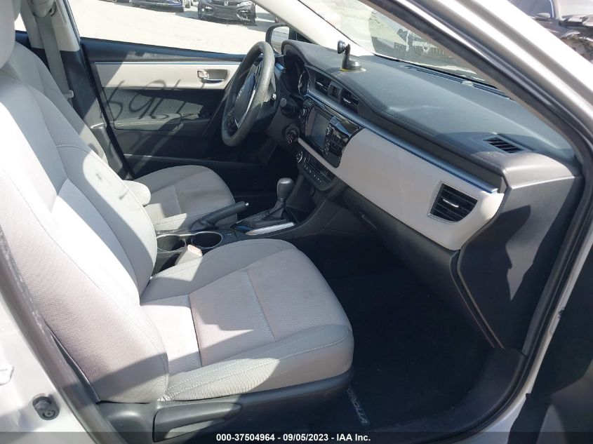 2014 TOYOTA COROLLA L/LE/S/S PLUS/LE PLUS - 5YFBURHE7EP108534