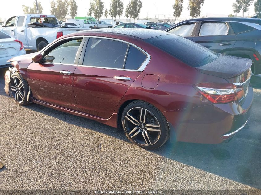 2017 HONDA ACCORD SPORT - 1HGCR2F51HA041617