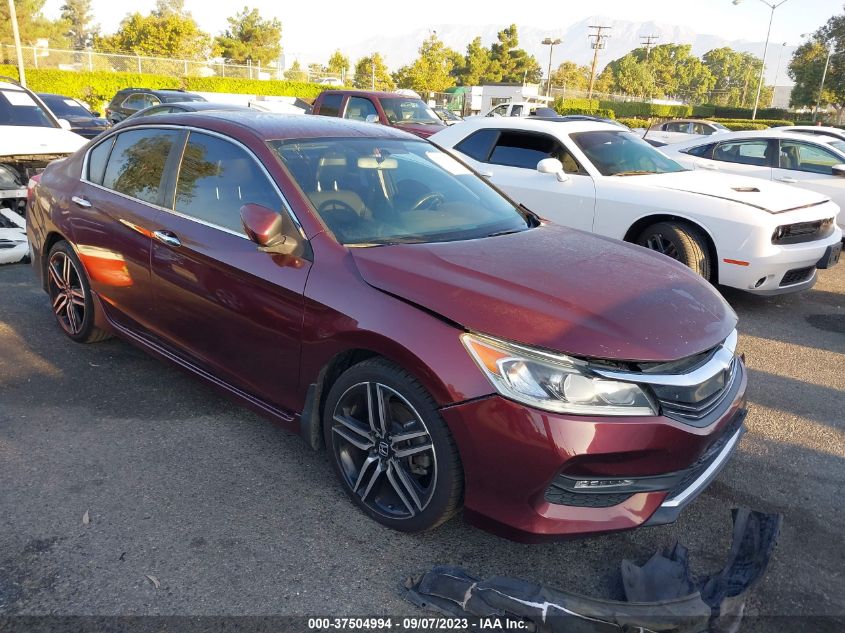 2017 HONDA ACCORD SPORT - 1HGCR2F51HA041617