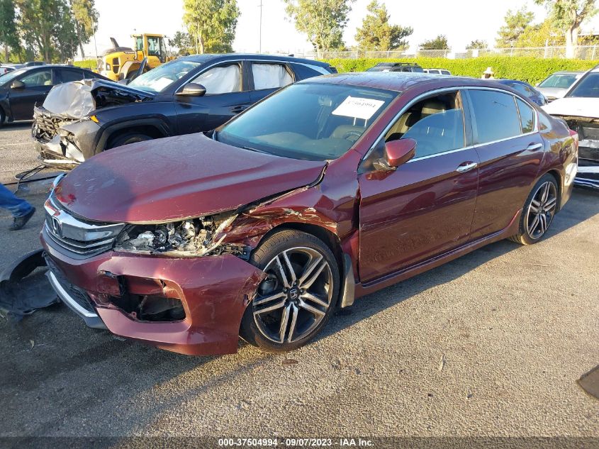 2017 HONDA ACCORD SPORT - 1HGCR2F51HA041617