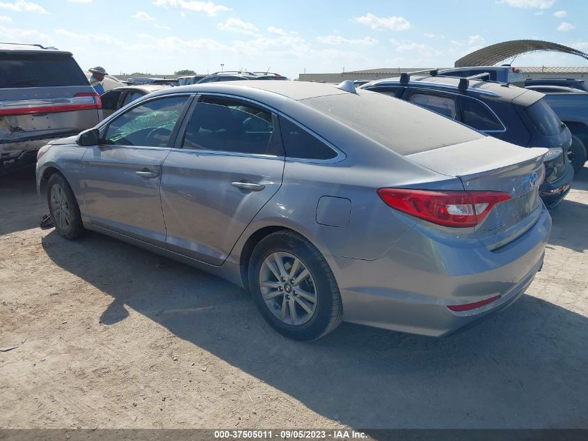 2015 HYUNDAI SONATA 2.4L SE - 5NPE24AF3FH129114