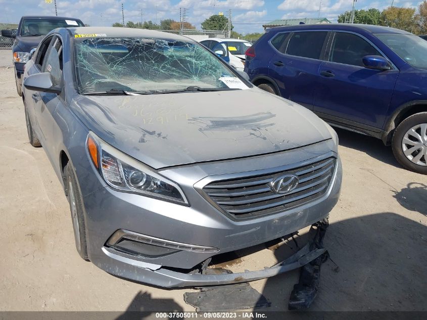 2015 HYUNDAI SONATA 2.4L SE - 5NPE24AF3FH129114