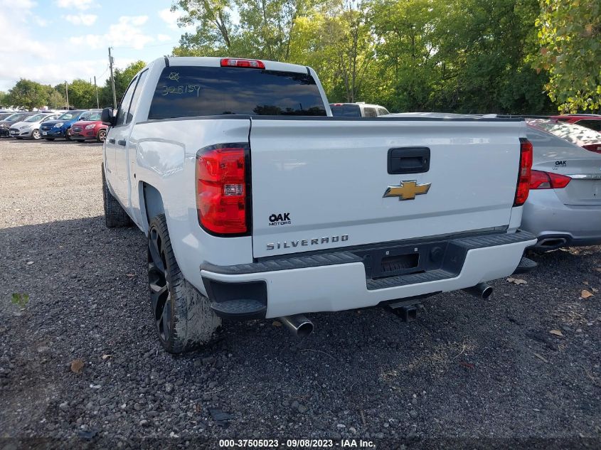 2018 CHEVROLET SILVERADO 1500 CUSTOM - 1GCRCPEH5JZ328159