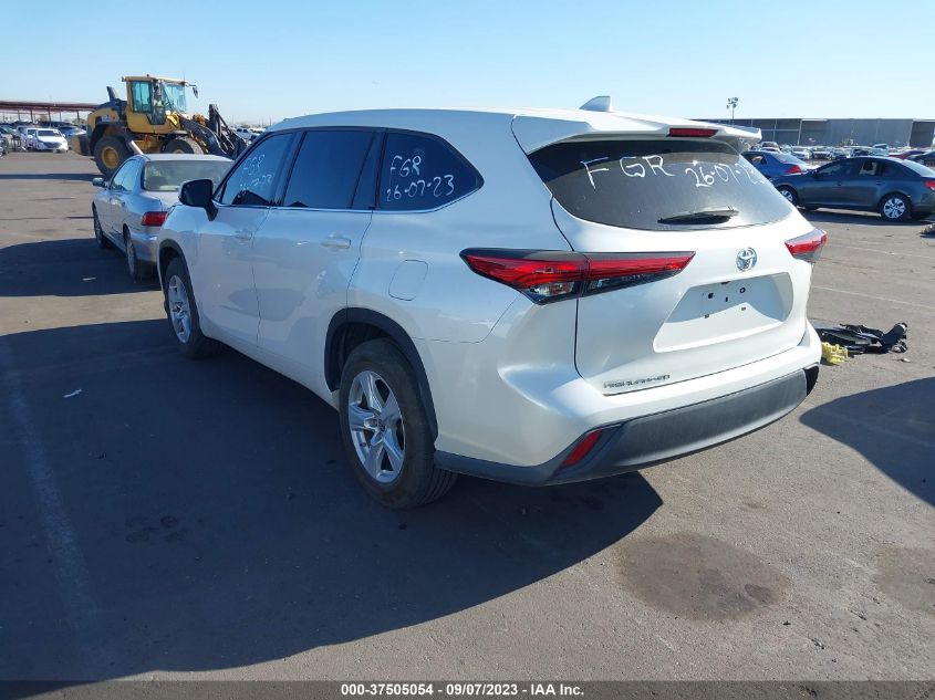 2020 TOYOTA HIGHLANDER L - 5TDCZRAHXLS021175