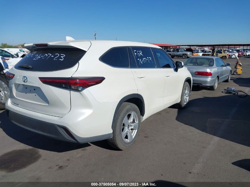 2020 TOYOTA HIGHLANDER L - 5TDCZRAHXLS021175