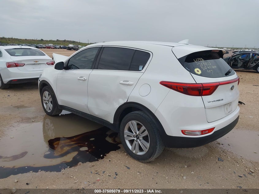 VIN KNDPM3AC3H7106488 2017 KIA SPORTAGE LX