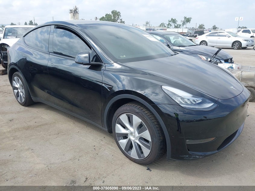 VIN 7SAYGDEE2NA019877 2022 TESLA MODEL Y