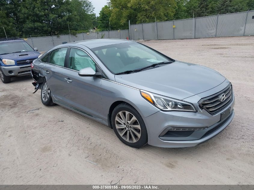 2017 HYUNDAI SONATA SPORT - 5NPE34AF7HH478969