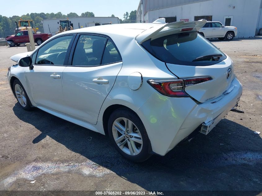 2022 TOYOTA COROLLA HATCHBACK SE/NIGHTSHADE/XSE JTND4MBE3N3177701
