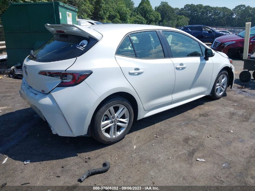 2022 TOYOTA COROLLA HATCHBACK SE/NIGHTSHADE/XSE JTND4MBE3N3177701