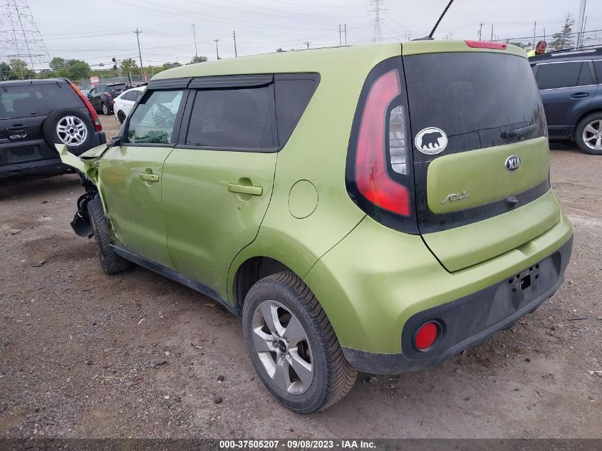 2019 KIA SOUL BASE - KNDJN2A21K7916052