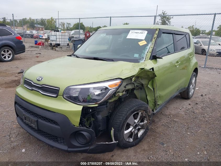 2019 KIA SOUL BASE - KNDJN2A21K7916052