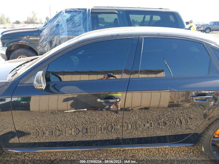 2014 AUDI S4 PREMIUM PLUS WAUDGAFL6EA093836