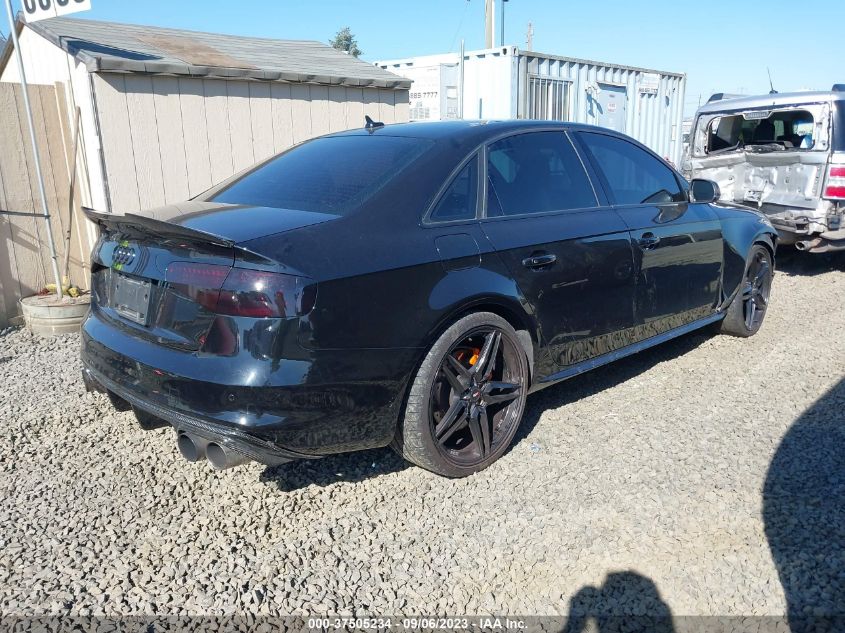 2014 AUDI S4 PREMIUM PLUS WAUDGAFL6EA093836