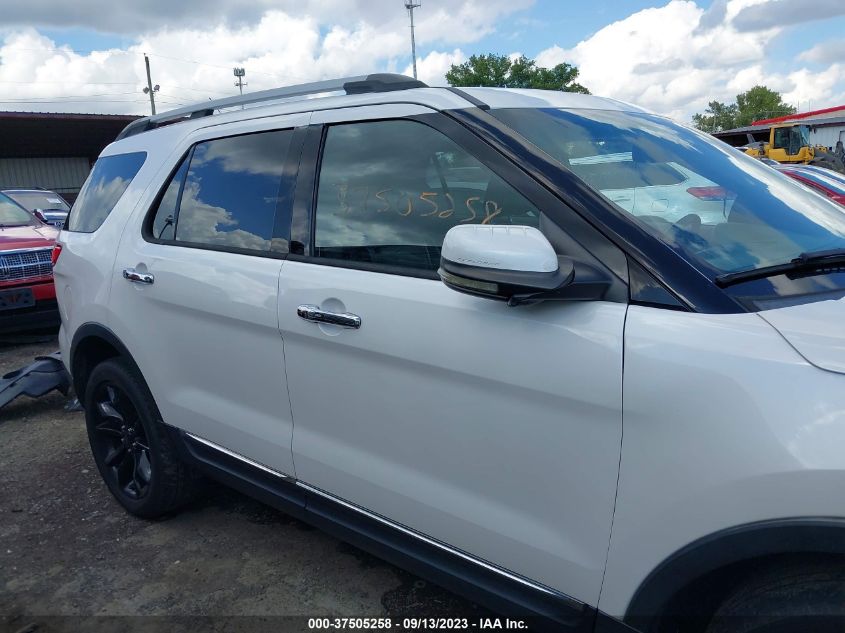 2013 FORD EXPLORER LIMITED - 1FM5K8F82DGA38981