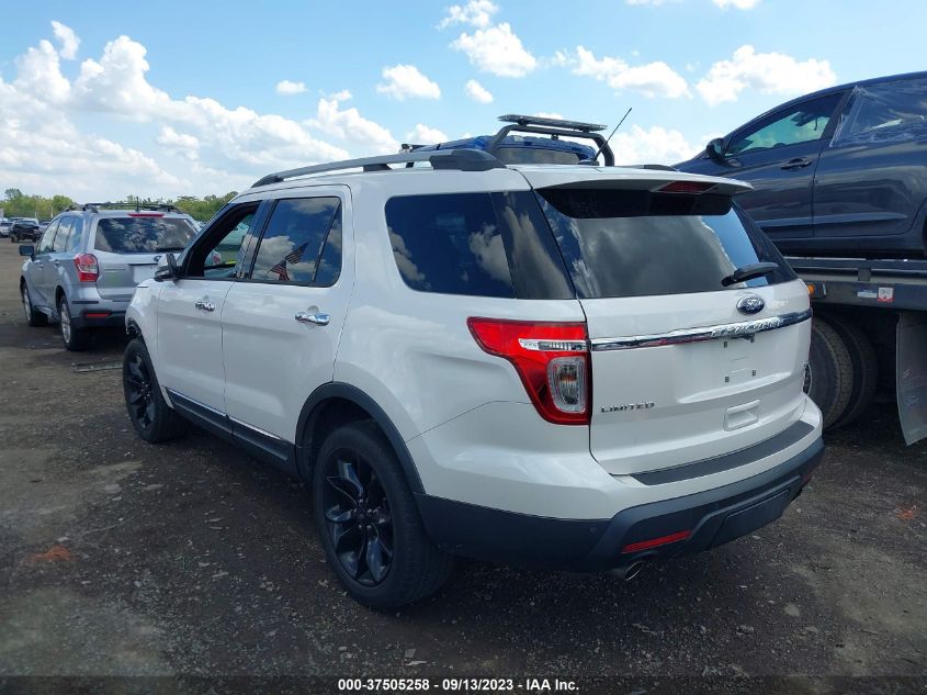 2013 FORD EXPLORER LIMITED - 1FM5K8F82DGA38981