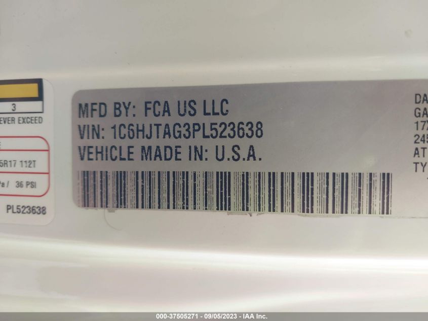 2023 JEEP GLADIATOR SPORT S - 1C6HJTAG3PL523638