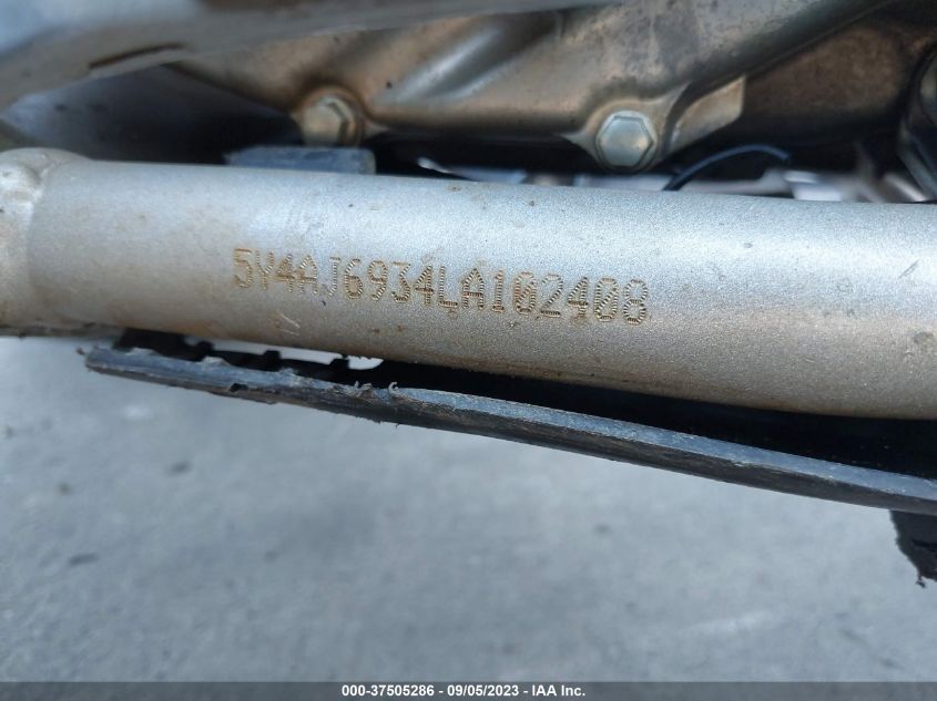 2020 YAMAHA YFZ450 R 5Y4AJ6934LA102408