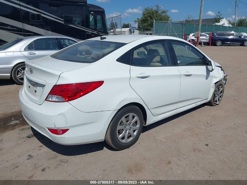 2014 HYUNDAI ACCENT GLS - KMHCT4AE3EU713153