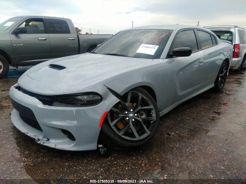 VIN 2C3CDXHG7NH106853 2022 DODGE CHARGER GT