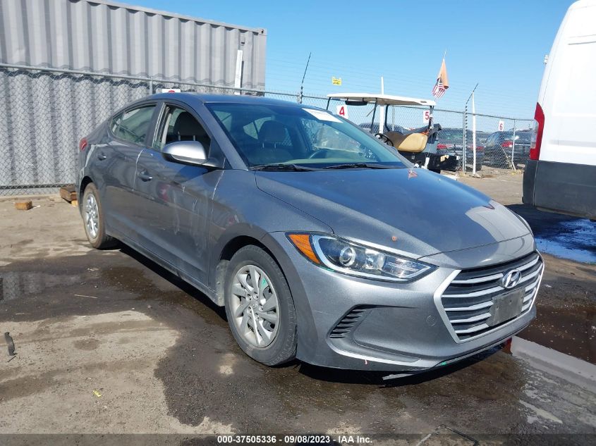 2017 HYUNDAI ELANTRA SE - KMHD74LF6HU361494