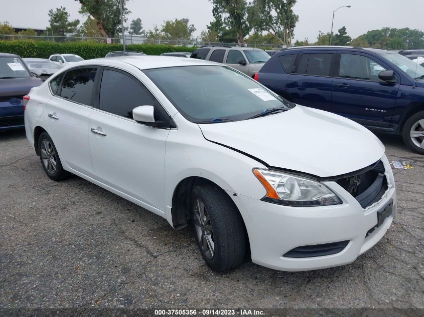 2013 NISSAN SENTRA S - 3N1AB7AP7DL794946