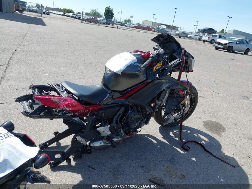 VIN ML5EXER16PDA89440 2023 KAWASAKI EX650 R