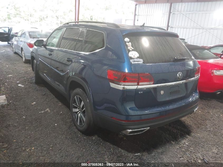 2021 VOLKSWAGEN ATLAS 2.0T SE - 1V2DP2CA3MC536103
