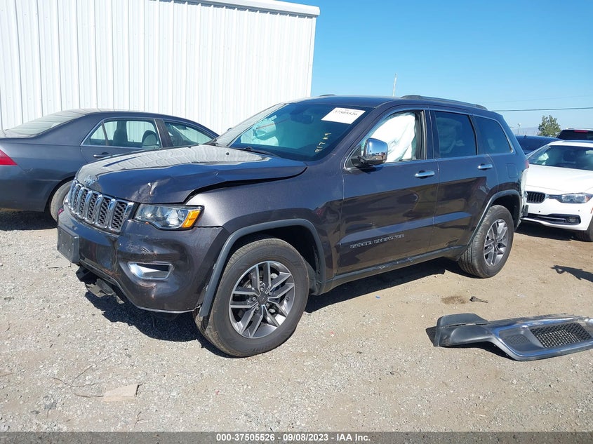 VIN 1C4RJEBG4LC295215 2020 JEEP GRAND CHEROKEE LIMITED
