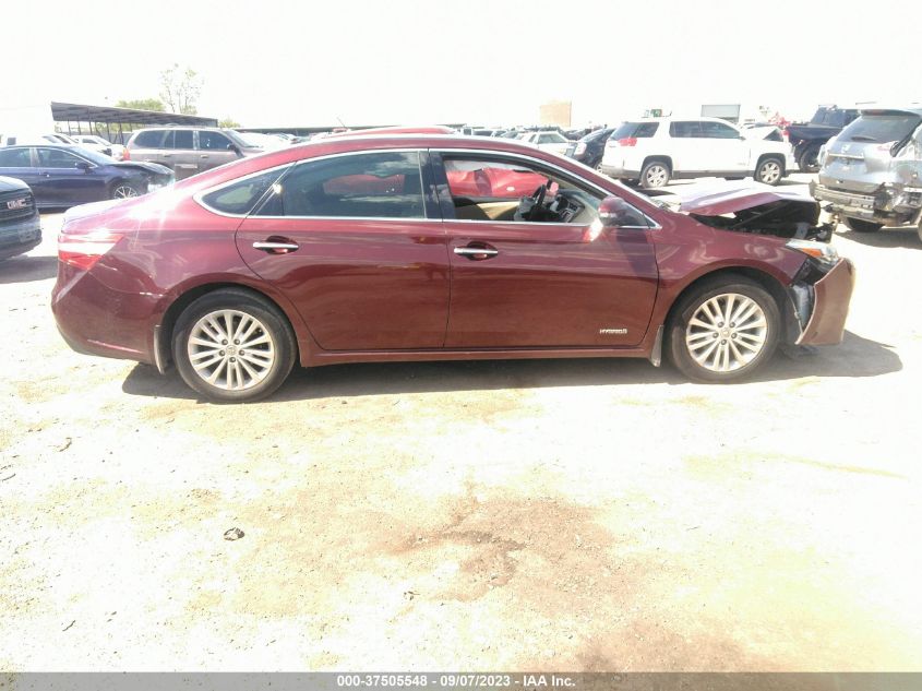 2013 TOYOTA AVALON HYBRID/PREM/TOUR/LTD 14T1BD1EB3DU01257
