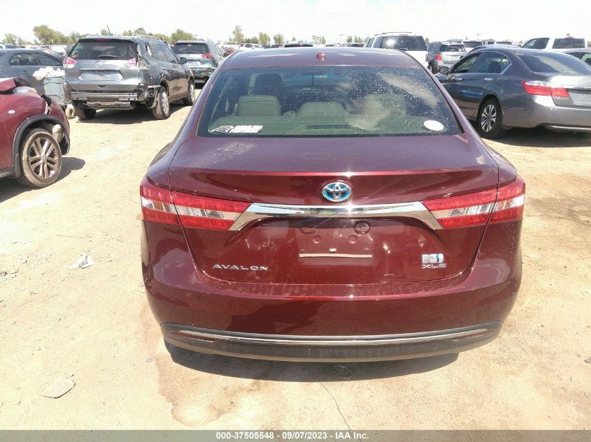 2013 TOYOTA AVALON HYBRID/PREM/TOUR/LTD 14T1BD1EB3DU01257