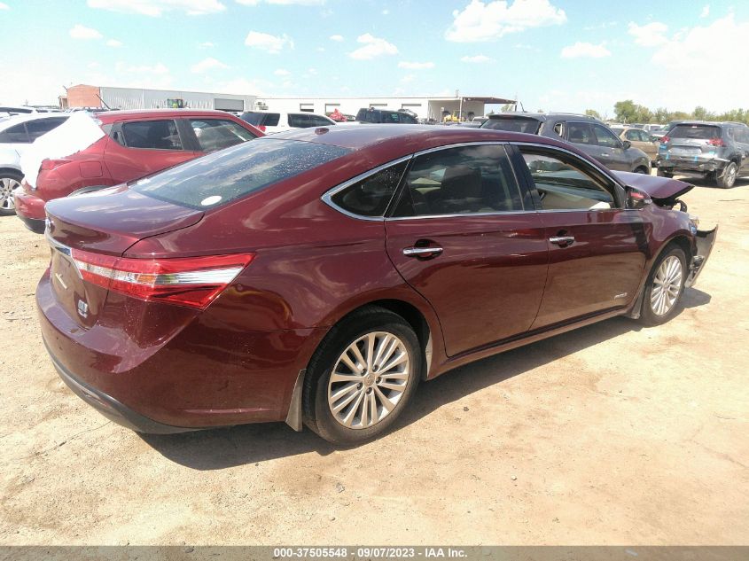 2013 TOYOTA AVALON HYBRID/PREM/TOUR/LTD 14T1BD1EB3DU01257