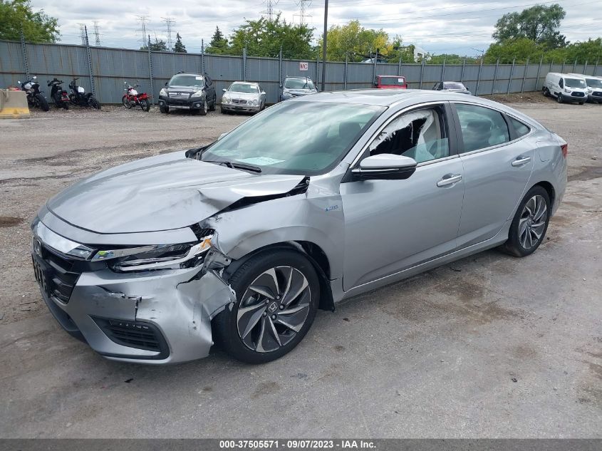 2022 HONDA INSIGHT TOURING - 19XZE4F93NE008839