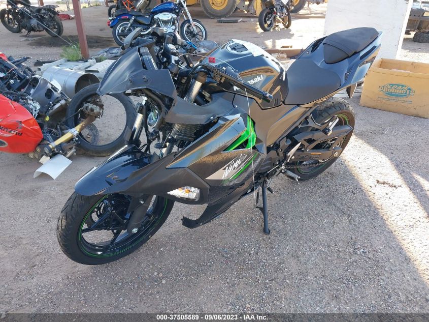 VIN JKAEXKH16PDAP5313 2023 KAWASAKI EX400
